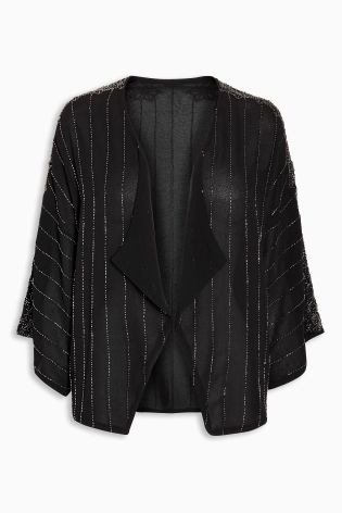 Black Super Embellished Jacket